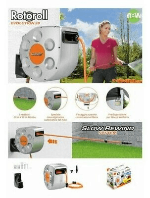 Enrollador Automatico Rotoroll Evolution 20m Claber